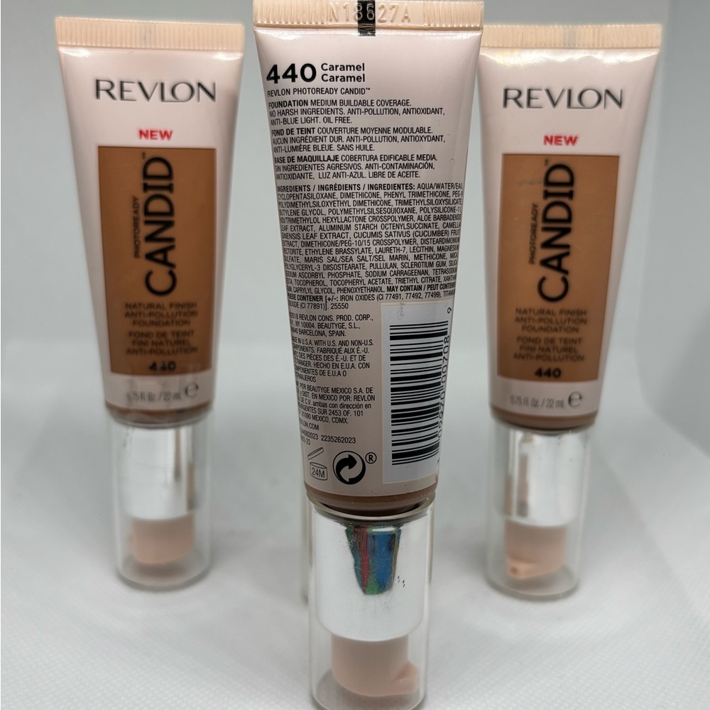 Revlon Brown Foundation Medium Coverage Liquid